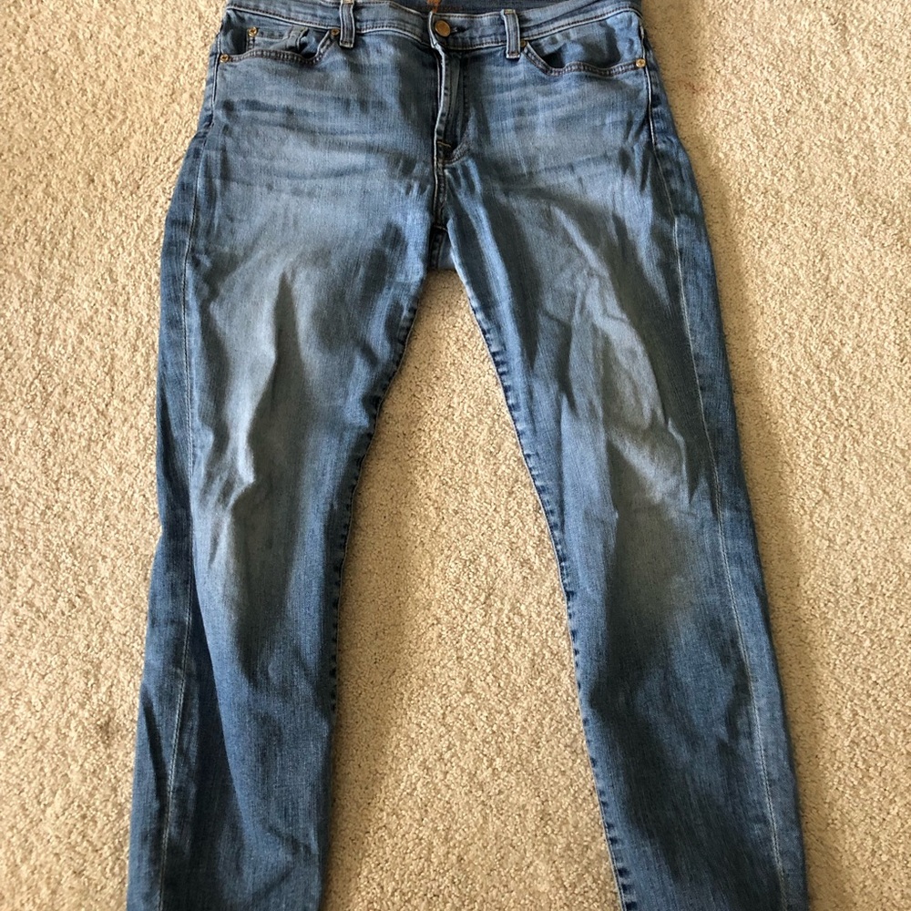 7 For All Mankind Women's Blue Jeans